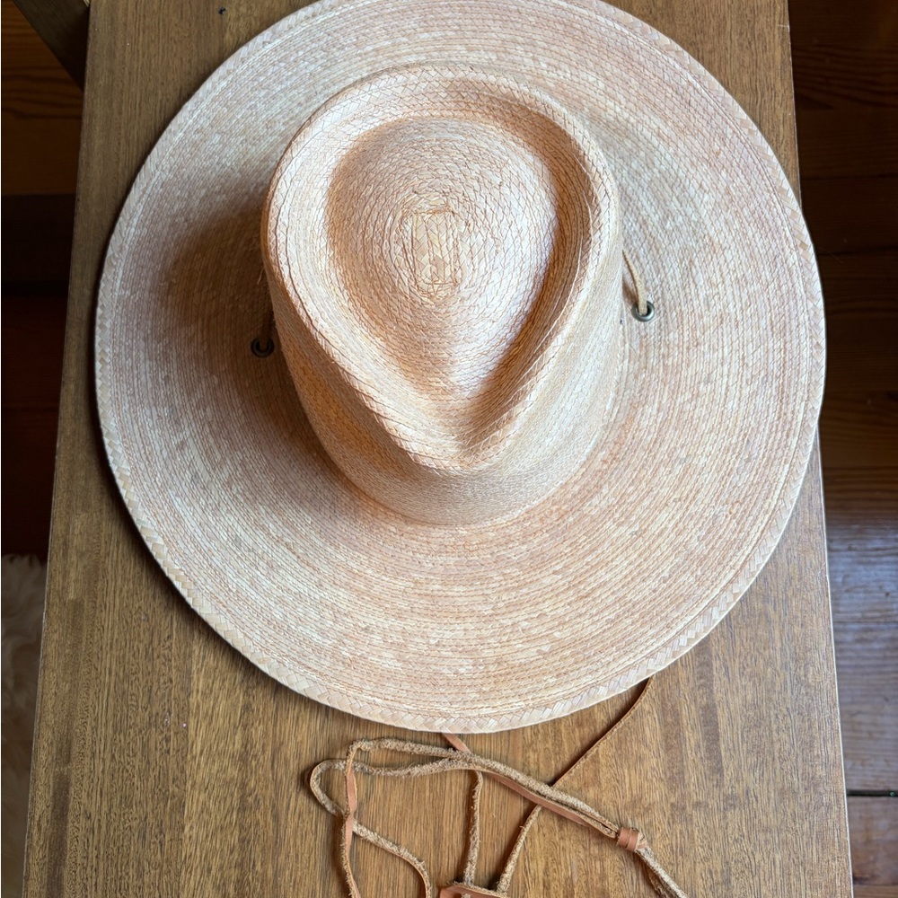 GIGI PIP Straw Rancher Hat in Natural Tan
